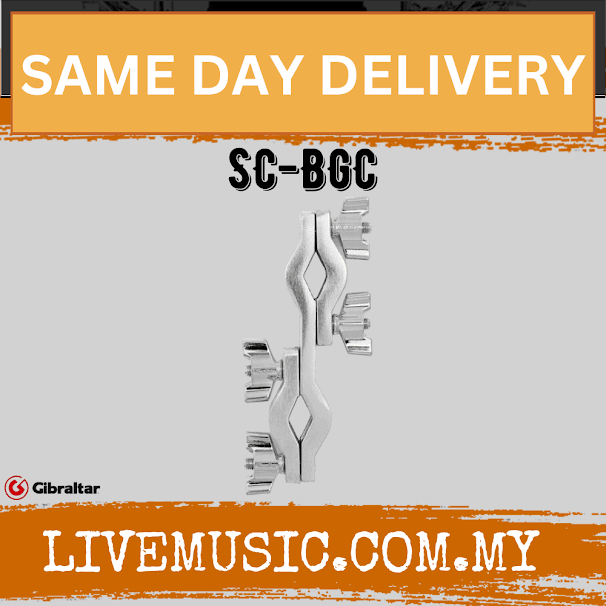 Gibraltar SC-BGC Basic Grabber Clamp 2 Hole (SC BGC/SCBGC)