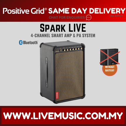 Positive Grid Spark LIVE 4-Channel Smart Amplifier ( SPARK-LIVE SPARKLIVE )