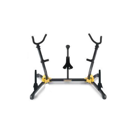Hercules DS538B Alto/Tenor, Soprano Saxophone and Flute/Clarinet Stand (DS538B)