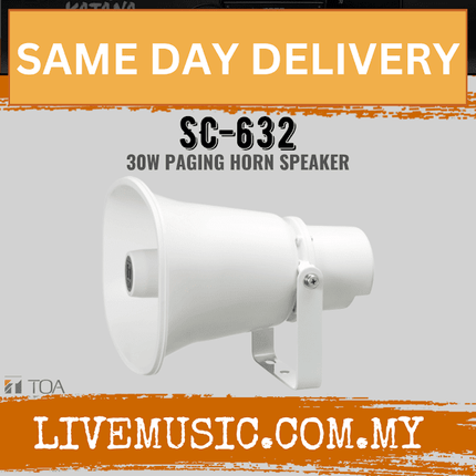 TOA Paging Horn Speaker SC-632 30W ( SC632 / SC 632 )