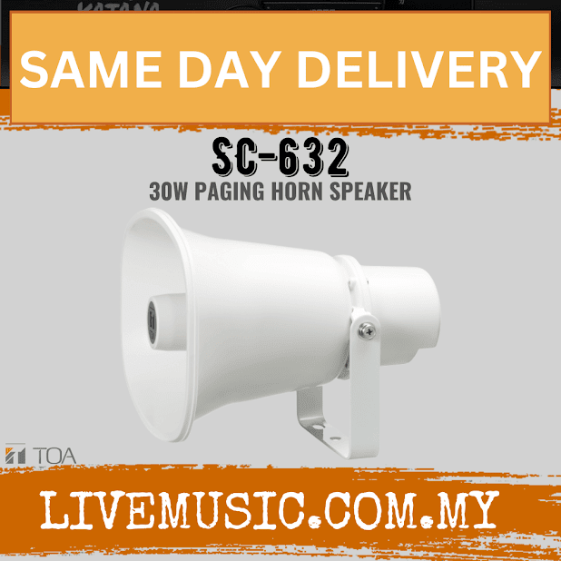 TOA Paging Horn Speaker SC-632 30W ( SC632 / SC 632 )