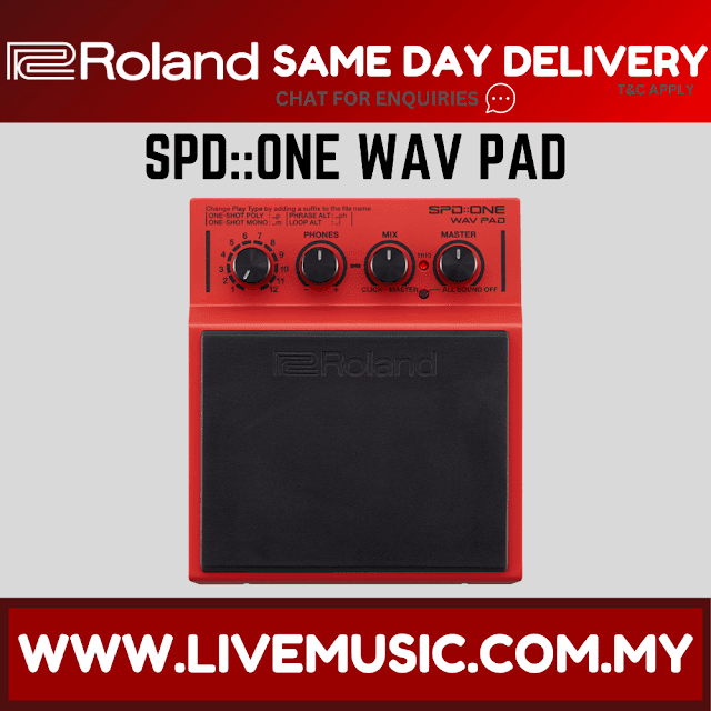 Roland SPD-1W SPD-One Drum Pad-Sampler (SPD1W/SPD-1/SPD1)
