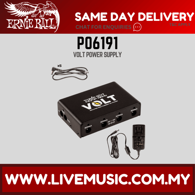 Ernie Ball 6191 Volt Power Supply