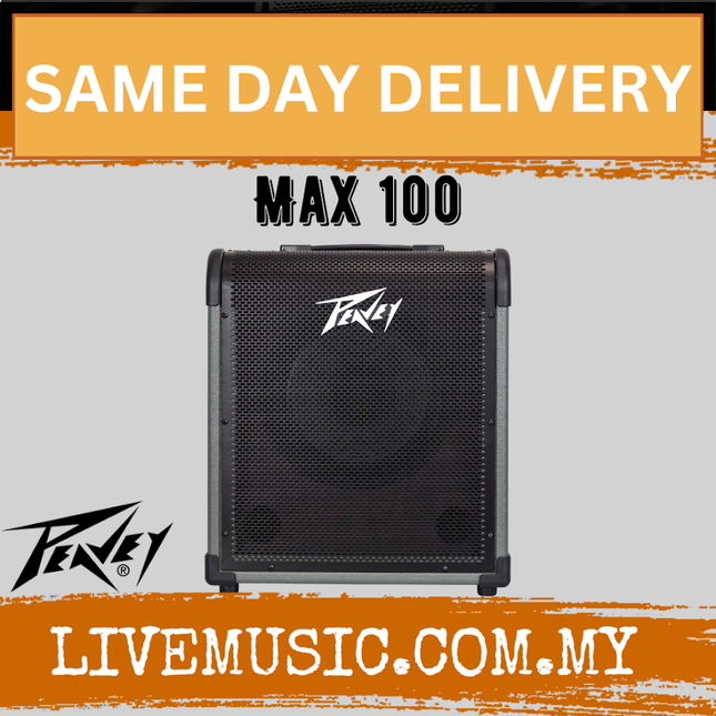 Peavey Max 100 100-watt 1x10" Bass Combo Amplifier (Max-100/Max100)