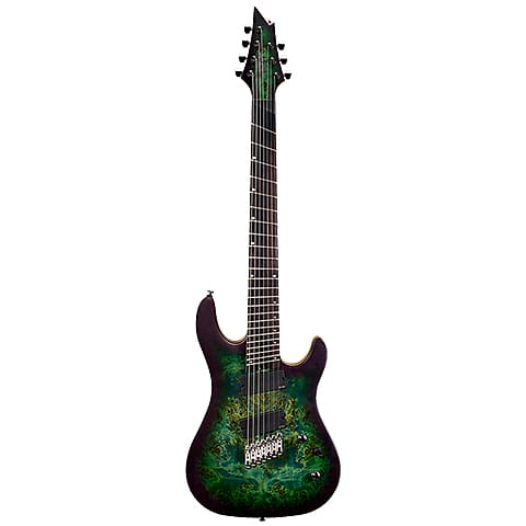 Cort KX500MS 6-Strings Electric Guitar Macassar Ebony Fretboard with Gig Bag - Star Dust Green (KX-500MS/KX 500MS)