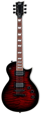 ESP LTD Eclipse EC-256QM Electric Guitar - See Thru Black Cherry Sunburst ( EC 256QM EC256QM )