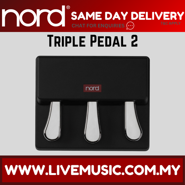 Nord Triple Pedal 2 - For Nord Stage 4 Units