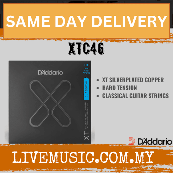 D'Addario XTC46 - XT Classical Strings, Hard Tension (Daddario)