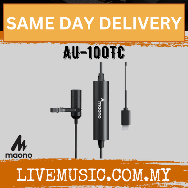 Maono AU-100TC Usb-c Lavalier Microphone ( AU 100TC / AU100TC )