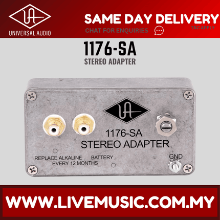 Universal Audio 1176-SA Stereo Adapter 1176 Limiting Amplifiers ( 1176SA / 1176 SA )