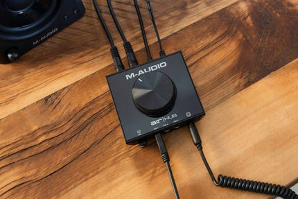 M-Audio AIR | Hub Desktop USB Monitoring Interface with Built-In USB Hub