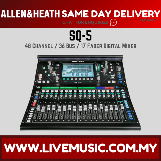 Allen & Heath SQ-5 Digital Mixer ( SQ5 / SQ 5 )
