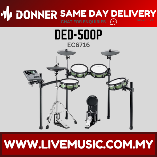 Donner DED-500P Electronic Drum Set ( DED 500P / DED500P )