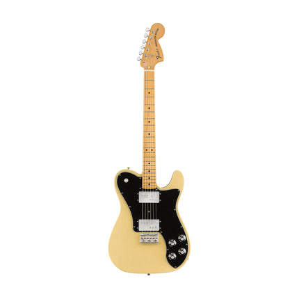 Fender Vintera 70s Telecaster Deluxe Electric Guitar, Maple Fretboard with Gig Bag - Vintage Blonde