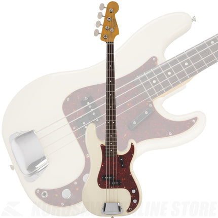 Fender Japan Hama Okamoto Signature Precision Bass Guitar, Rosewood Fretboard with Free GigBag - Olympic White