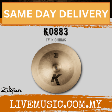 Zildjian 17" K Series China Crash Cymbal (K0883)