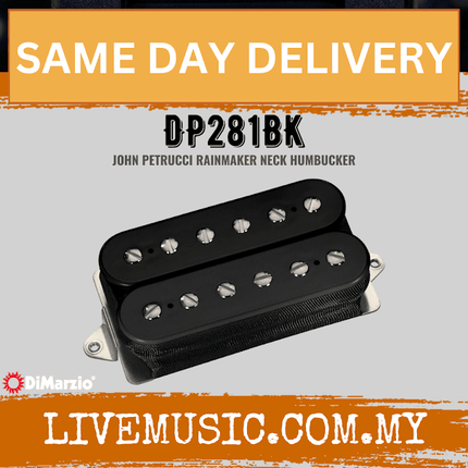 DiMarzio DP281BK Rainmaker Neck Pickup - Black (DP-281BK)