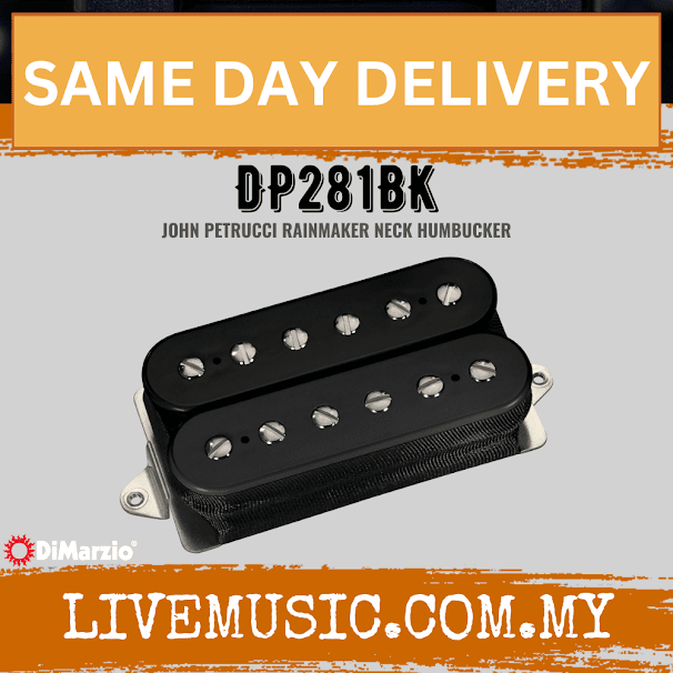 DiMarzio DP281BK Rainmaker Neck Pickup - Black (DP-281BK)