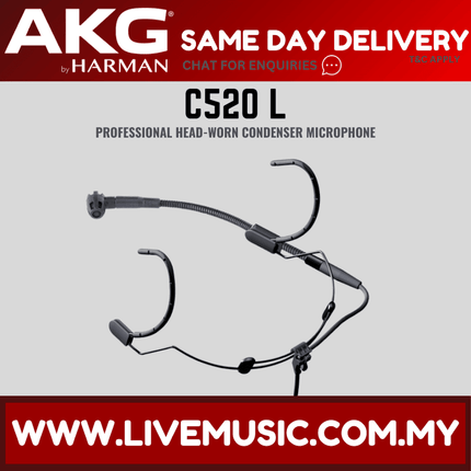 AKG C520 L Headworn Microphone for AKG WMS Wireless (C-520L C 520L)