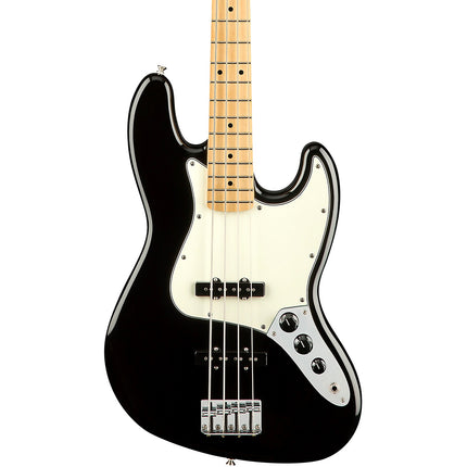 Fender Player Jazz Bass Guitar, Maple Fretboard - Black