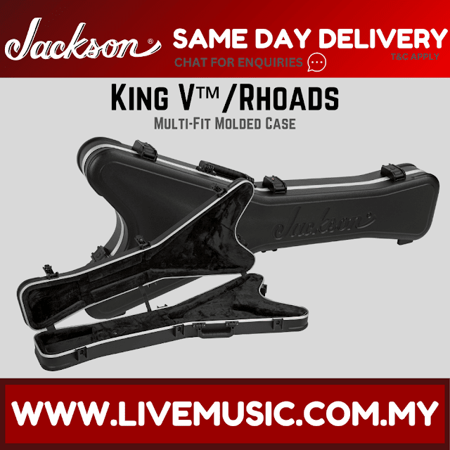 Jackson V Series Guitar Hard Case