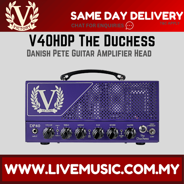 Victory V40HDP Danish Pete Guitar Amplifier Head