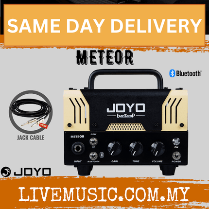 Joyo METEOR 20 Watt Amplifier Head BanTamP Series Guitar Speaker Amp Hybrid Tube With Bluetooth