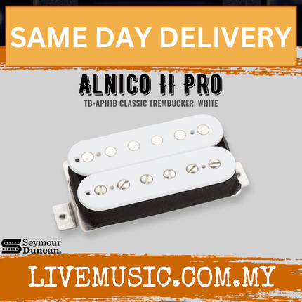 Seymour Duncan TB-APH1B Alnico Trembucker II Pickup,White