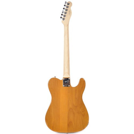 Squier Affinity Series Telecaster Left-Handed Electric Guitar, Maple Fretboard - Butterscotch Blonde