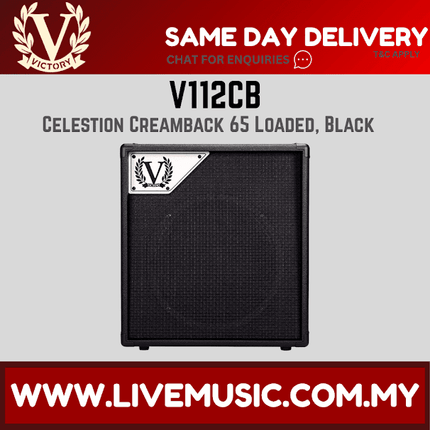 Victory V112CB 1 x 12 Compact Extension Speaker Cabinet