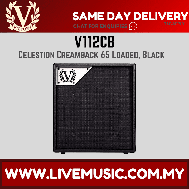 Victory V112CB 1 x 12 Compact Extension Speaker Cabinet