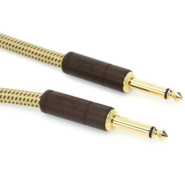 Fender Custom Shop Performance Series 25ft Instrument Cable - Tweed