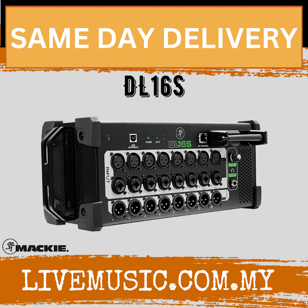 Mackie DL16S - 16 Channel Digital Rack Mixer (DL16S/DL-16S)
