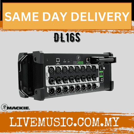 Mackie DL16S - 16 Channel Digital Rack Mixer (DL16S/DL-16S)