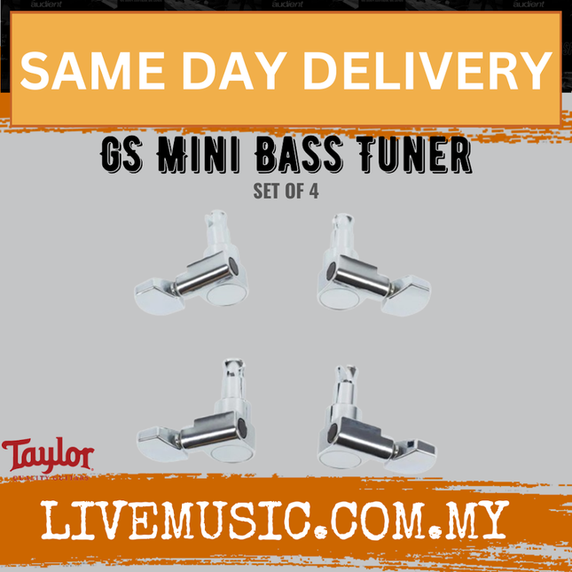 Taylor GS Mini Bass Tuner, Set of 4