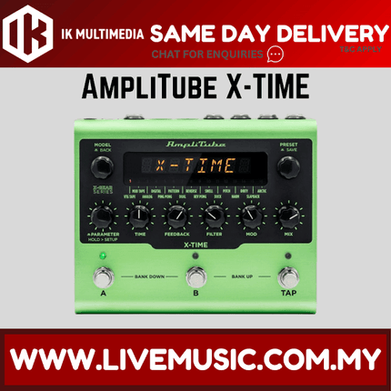 IK Multimedia AmpliTube X-TIME - Delay pedal ( AmpliTube X TIME / XTIME  )