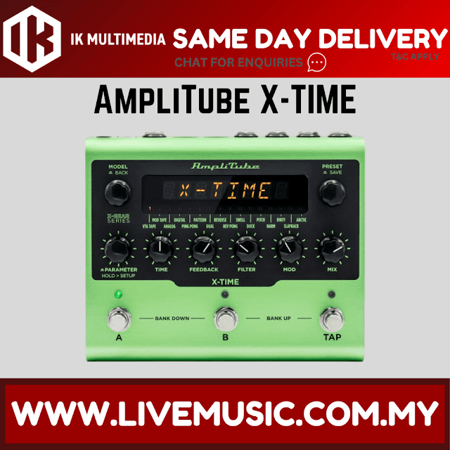 IK Multimedia AmpliTube X-TIME - Delay pedal ( AmpliTube X TIME / XTIME  )