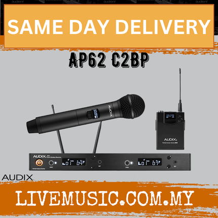 Audix AP62 C2BP Wireless Microphone System ( AP62 C2BP / AP62-C2BP )