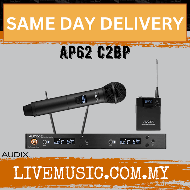 Audix AP62 C2BP Wireless Microphone System ( AP62 C2BP / AP62-C2BP )