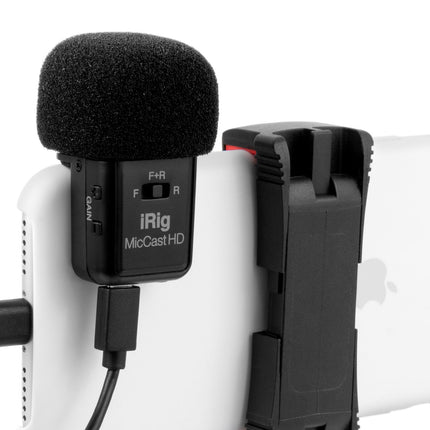 IK Multimedia iRig Mic Cast HD Dual-sided Digital Voice Microphone