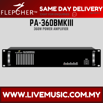 Flepcher PA-360BMKIII Power Amplifier ( PA360BMKIII / PA 360BMKIII )
