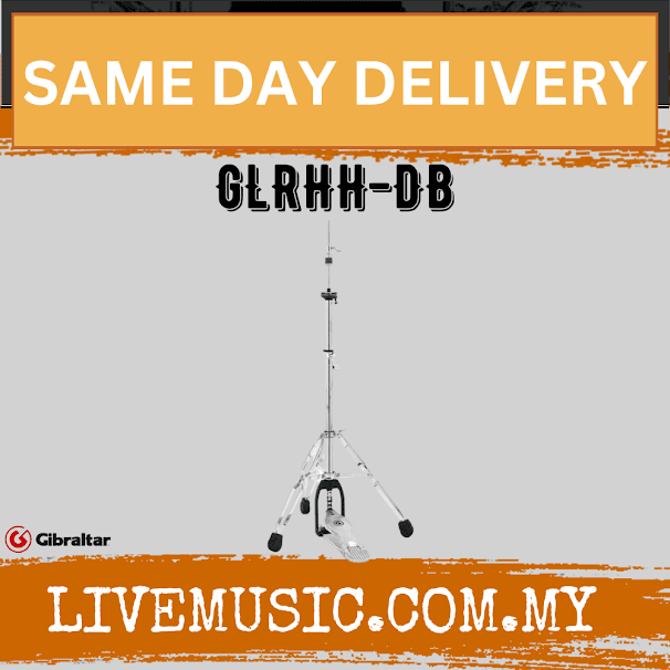 Gibraltar GLRHH-DB Lightning Rod Telescoping Double Braced Hi-Hat Stand