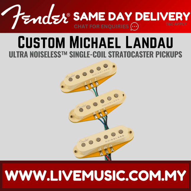 Fender Custom Michael Landau Signature Ultra Noiseless Single-Coil Stratocaster Pickup Set