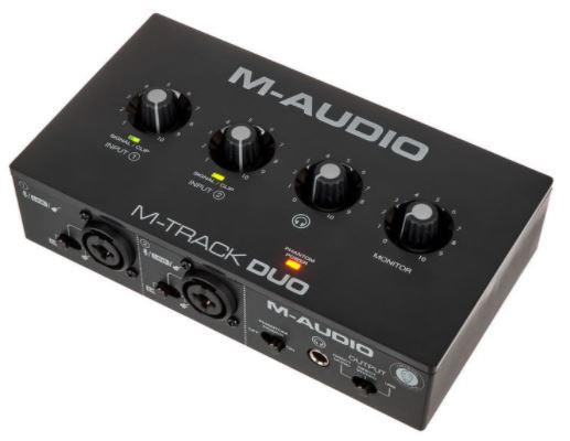 M-Audio M-Track Duo 2-in 2-out USB Audio Interface (MTrack/MTrackDuo)