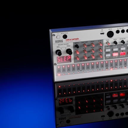 Korg Volca Sample 2 USB Digital Sample Sequencer Onboard Sounds , Drum Machine And Midi (VolcaSample2/Volca-Sample2)