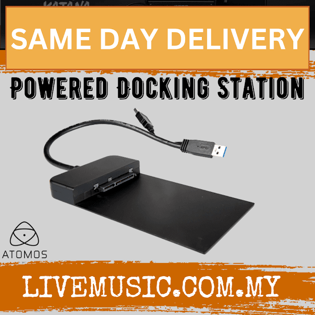 Atomos USB 3.0 and 2.0 Powered Docking Station with Cable