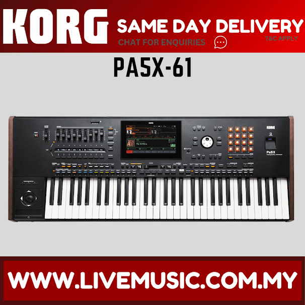 KORG PA5X-61 PROFESSIONAL ARRANGER ( PA-5X / PA 5X )