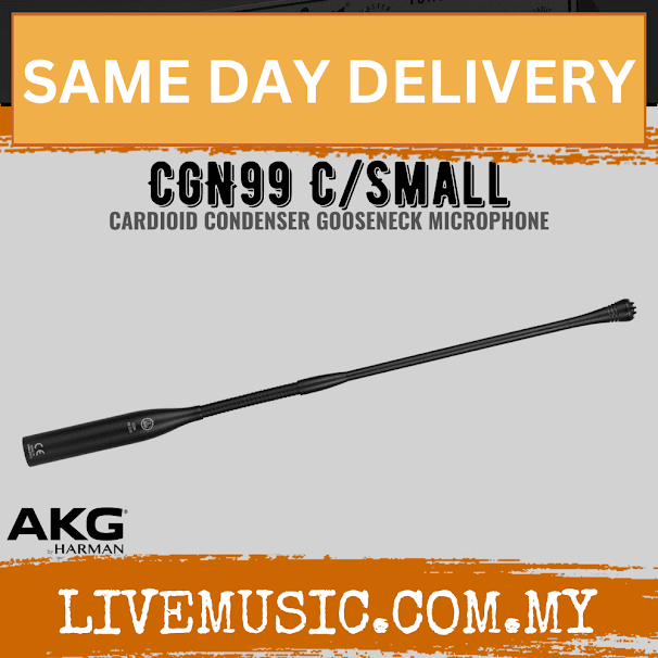 AKG CGN99C/Small Cardioid Condenser Gooseneck Microphone (CGN99CS)