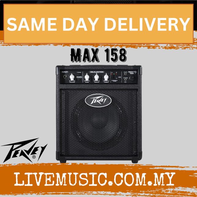 Peavey Max 158 II 20watt 1x8" Bass Combo Amplifier (Max-158/Max158)