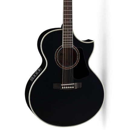 Cort NDX20 - Acoustic-Electric Guitar Ovangkol Fretboard with Gig Bag - Black (NDX 20/NDX-20)